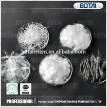 Ingredients for building material chemical white color fibres in 3,6,9mm for cellulose and polymers